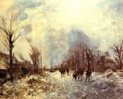 约翰巴托特琼坎 - Skaters in Holland